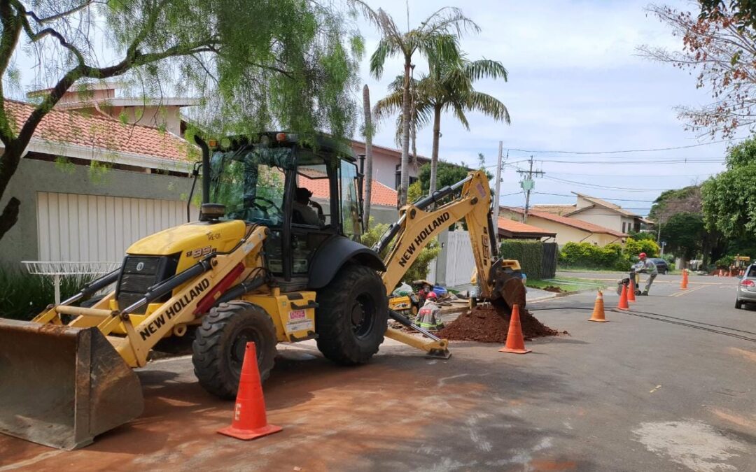 Implantação da reabilitação da infraestrutura com substituição de redes de ligação de água, em bairros no município de Campinas, por Método Não Destrutivo – MND